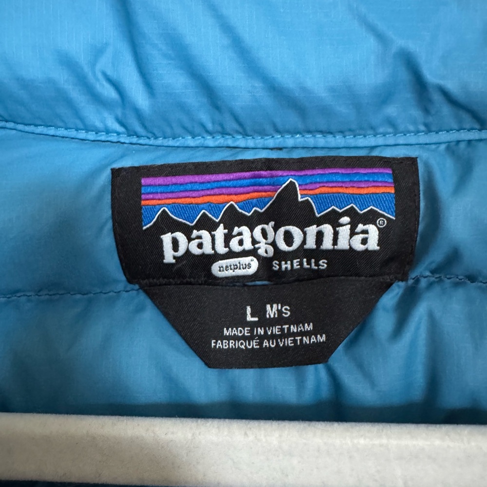 Patagonia Nano Puff Insulated Vest Men’s Large Lightweight Packable Puffer - Picture 2 of 7